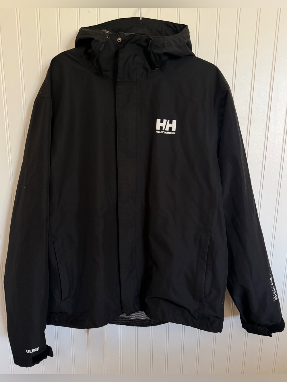 Helly Hansen Helly Tech Protection Hard Shell Rain Windbreaker Jacket Sz XL